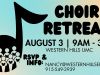 WH 2024 Announcements - 2024 Choir Retreat