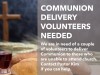 Communion-Drivers-Needed