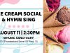 WH 2024 Announcements - Hymn Sing and Social August 2024